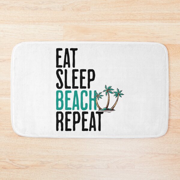 Item preview, Eat Sleep Beach Repeat - Salt and Beach Lifestyle designed and sold by AlanPhotoArt.