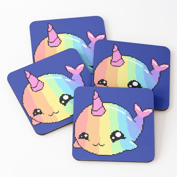Item preview, Rainbow Narwhal  designed and sold by PixelHooker.