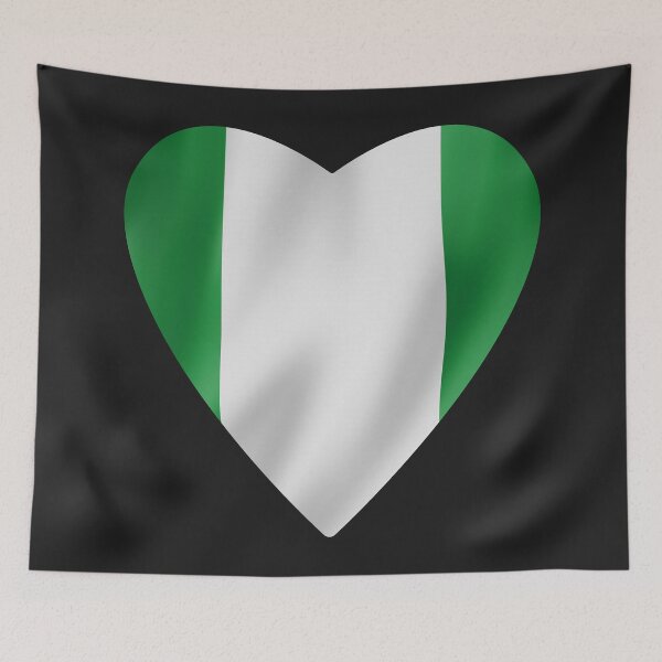 Item preview, Heart Nigeria,  designed and sold by LuFilu.