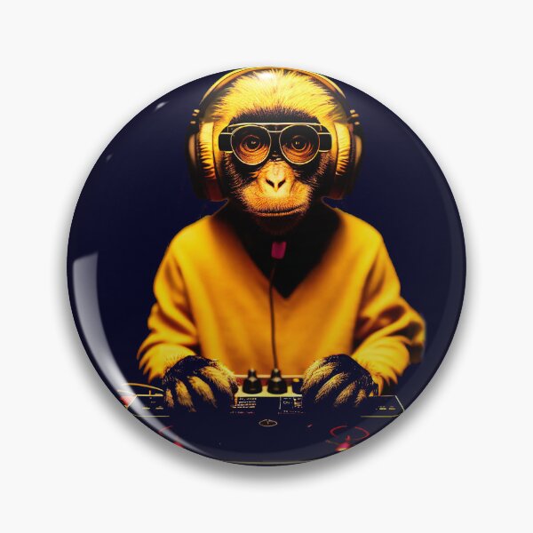 Item preview, Monkey DJ designed and sold by TheSamuraiCat.