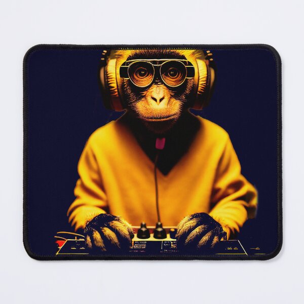 Item preview, Monkey DJ designed and sold by TheSamuraiCat.