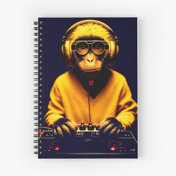 Item preview, Monkey DJ designed and sold by TheSamuraiCat.