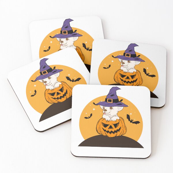 Item preview, Frenchie Halloween dog. Scary Dog. Creepy Dog. Dog and witches designed and sold by Doggymadness.