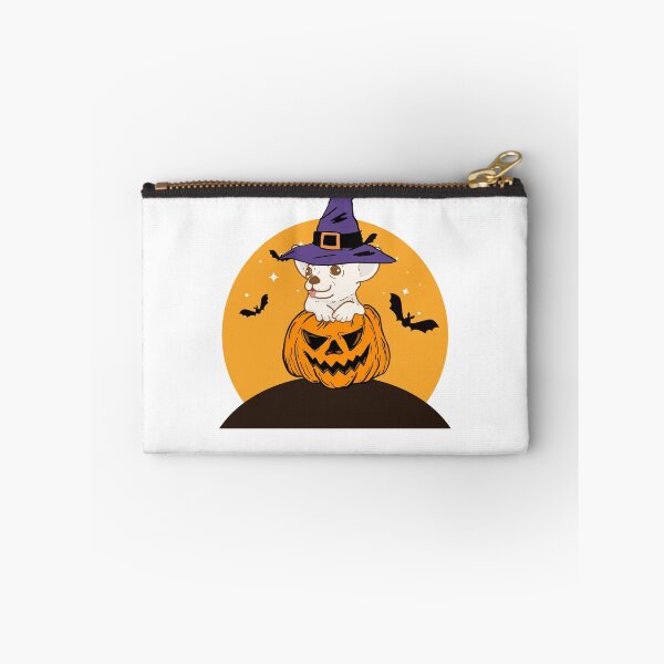 Item preview, Frenchie Halloween dog. Scary Dog. Creepy Dog. Dog and witches designed and sold by Doggymadness.