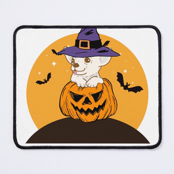 Item preview, Frenchie Halloween dog. Scary Dog. Creepy Dog. Dog and witches designed and sold by Doggymadness.