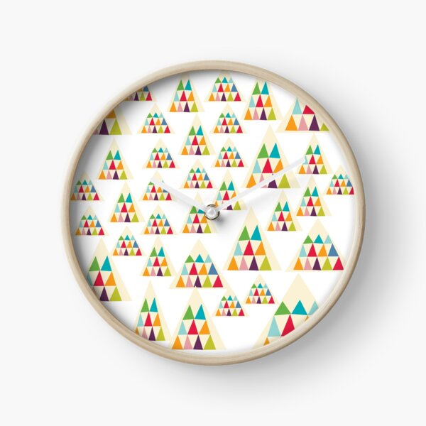 Item preview, Geometric Multicolor Triangle Pattern designed and sold by MyArt23.