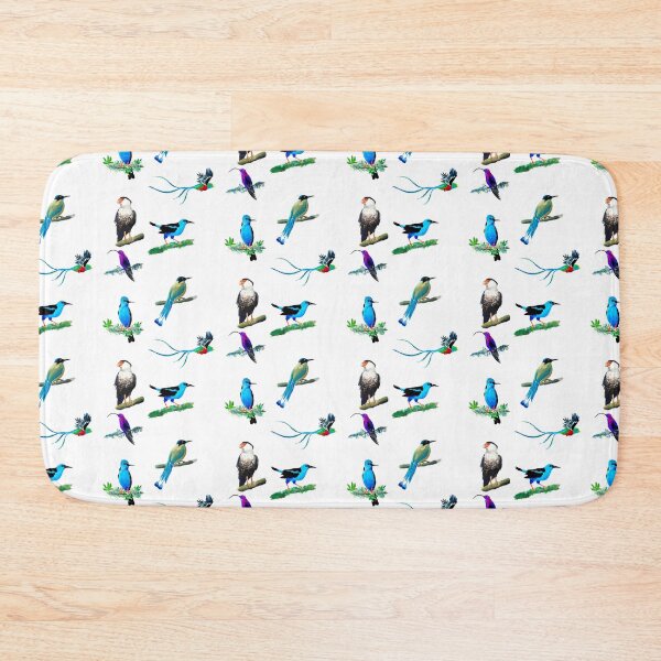 Item preview, Quetzal Hummingbird Honeycreeper Motmot Caracara designed and sold by julyperson.