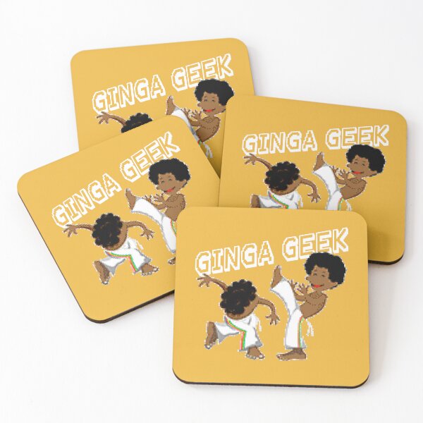 Item preview, Capoeira Lover Pixelart - Ginga Geek designed and sold by Salukeart.