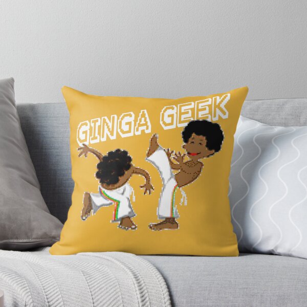 Item preview, Capoeira Lover Pixelart - Ginga Geek designed and sold by Salukeart.