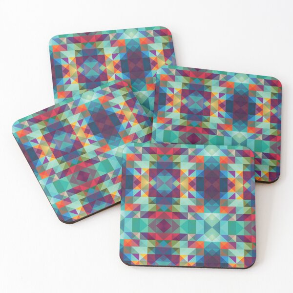 Item preview, Blue Purple Modern Triangle designed and sold by MyArt23.