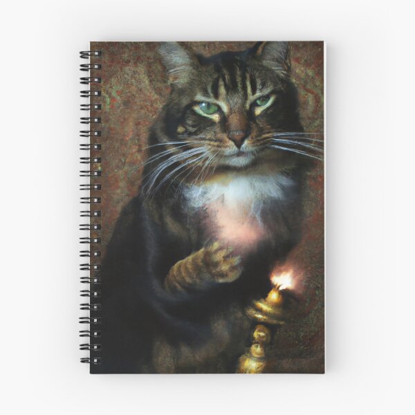 Item preview, Isabelle the Cat, playing with fire  (Baroque) designed and sold by thecatandkettle.
