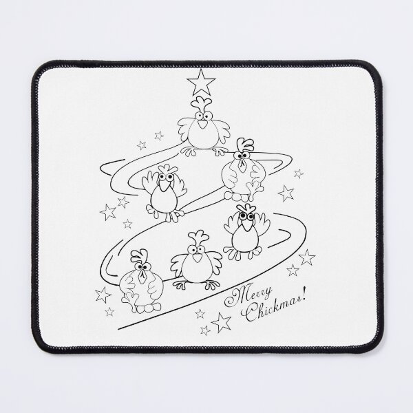 Item preview, Merry Chickmas! designed and sold by BlueVegana.