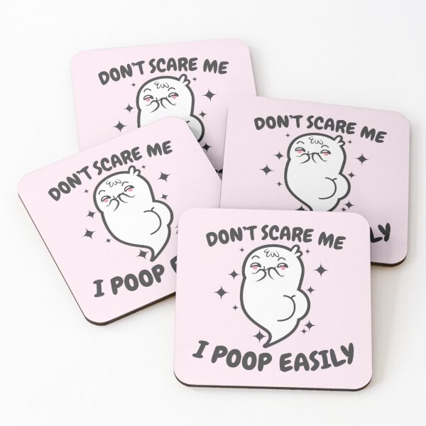 Item preview, Don't Scare Me I POOP Easily - Funny Halloween designed and sold by WisdomInspired.