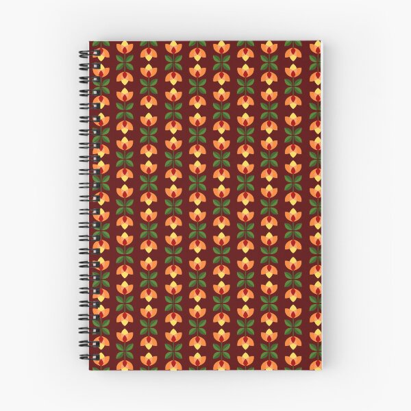 Item preview, Fall Scandinavian Embroidery Folk Pattern designed and sold by Arianna Khalil.