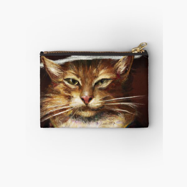 Item preview, Simon the Cat, wearing his wizard's hat (Baroque) designed and sold by thecatandkettle.
