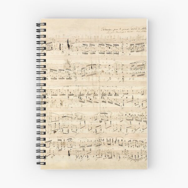 Item preview, Antique Sheet Music Chopin Manuscript designed and sold by VintageArchive.