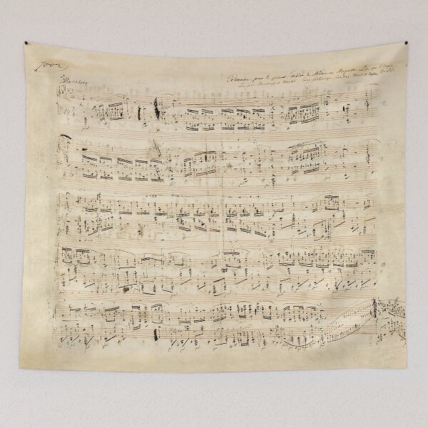 Item preview, Antique Sheet Music Chopin Manuscript designed and sold by VintageArchive.