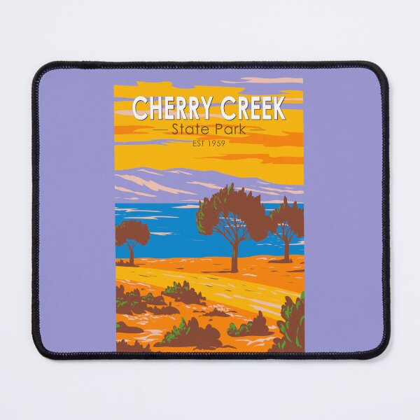Item preview, Cherry Creek State Park Colorado Vintage designed and sold by KrisSidDesigns.