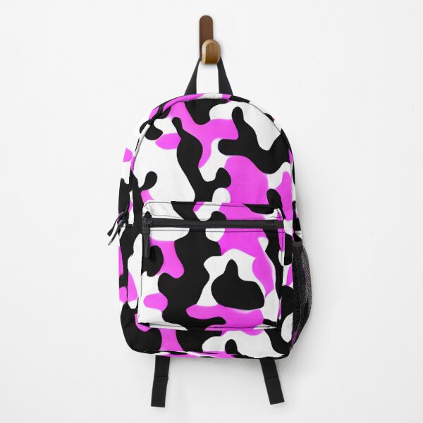 Item preview, Pink White and Black Camo Pattern designed and sold by Evolvity.