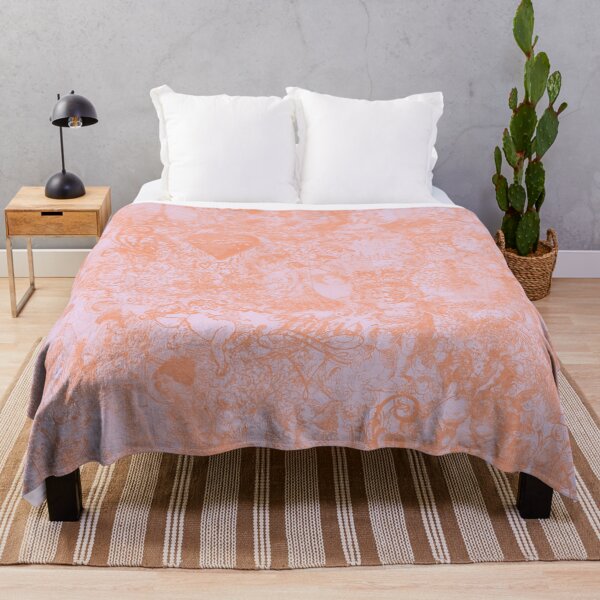 Item preview, Pink And Orange Romantic Angels Flowers French Vintage Eifel Tower Toile Design designed and sold by IZiets.
