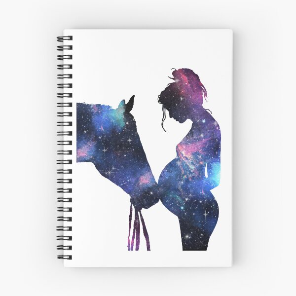 Item preview, Pregnant woman with horse designed and sold by Rosaliartbook.