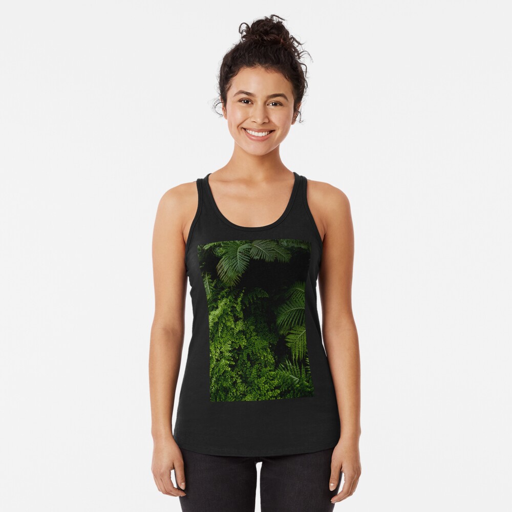 Vista previa del artículo con la obra «Camiseta con espalda nadadora», diseñado y vendido por VanGalt.