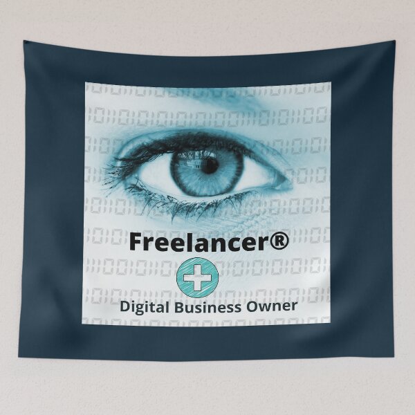 Item preview, Freelance And Digital Business Owner  T-Shirts And Posters designed and sold by bfadul.