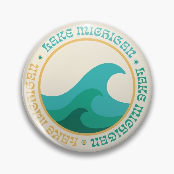 Item preview, Lake Michigan Sticker designed and sold by moosewop.