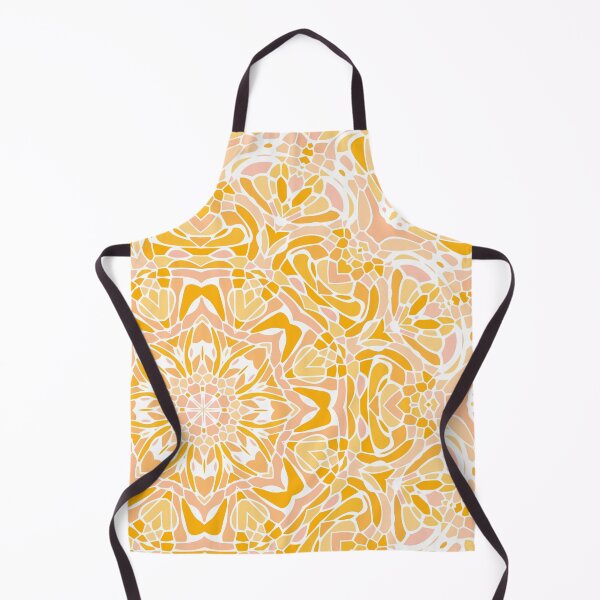 Item preview, Shine Mandala in Pink and Yellow designed and sold by Kelly Dietrich Mandala & Fractal Art.