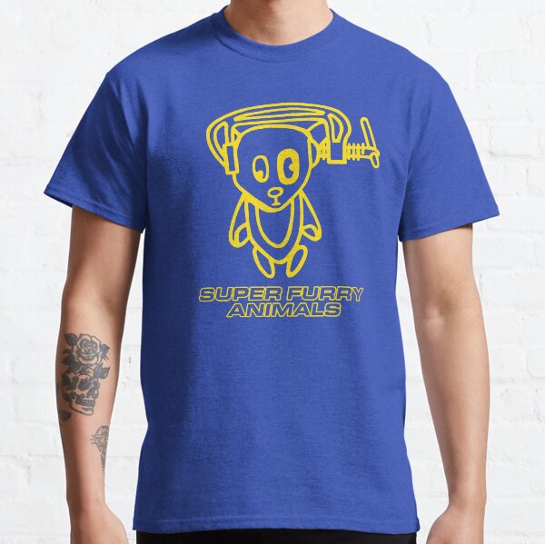 Artikel-Vorschau von Super pelzige Tiere, Eishockey-Haare, Out Spaced, Vintage, Britpop, designt und verkauft von ElasticaShirts.