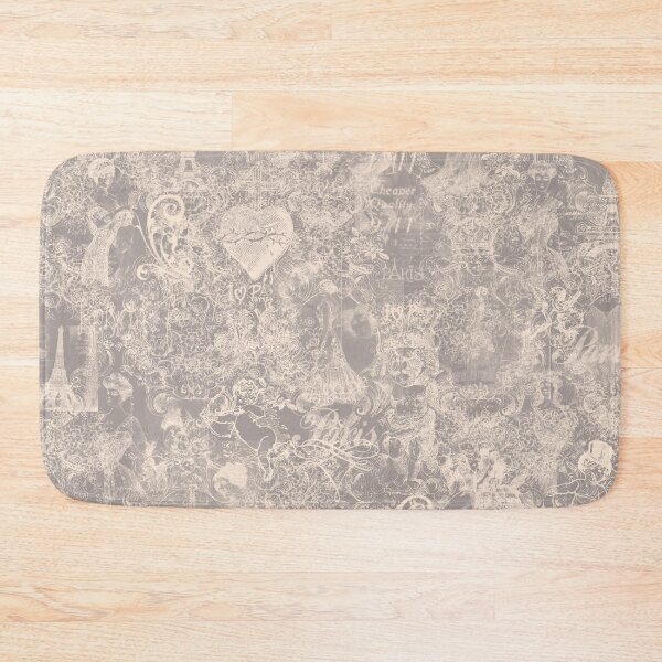 Item preview, Pewter Romantic Angels Flowers French Vintage Eifel Tower Toile Design designed and sold by IZiets.