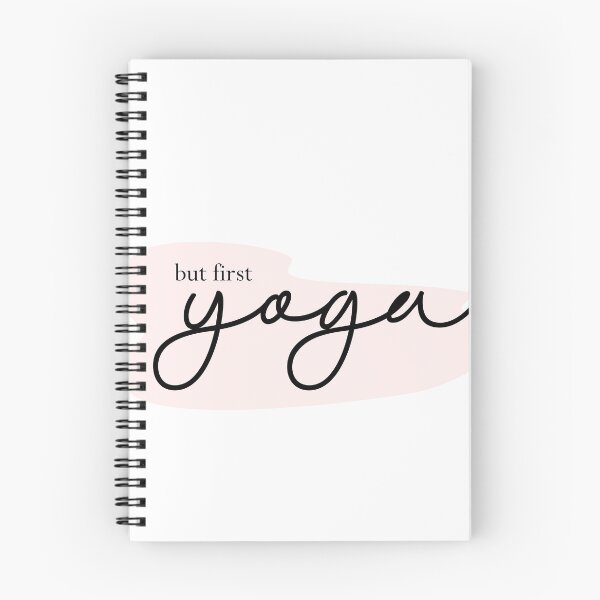 Item preview, Okay, But First Yoga Cursive designed and sold by shirabee.