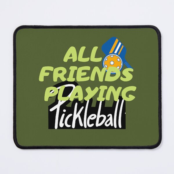 Item preview, All Friends playing pickleball designed and sold by worldbigspace.