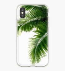 Tropical Palm Leaves iPhone Case