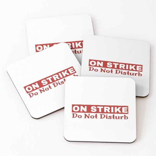 Item preview, On Strike Do Not Disturb designed and sold by ViewerEqualsPhoton.