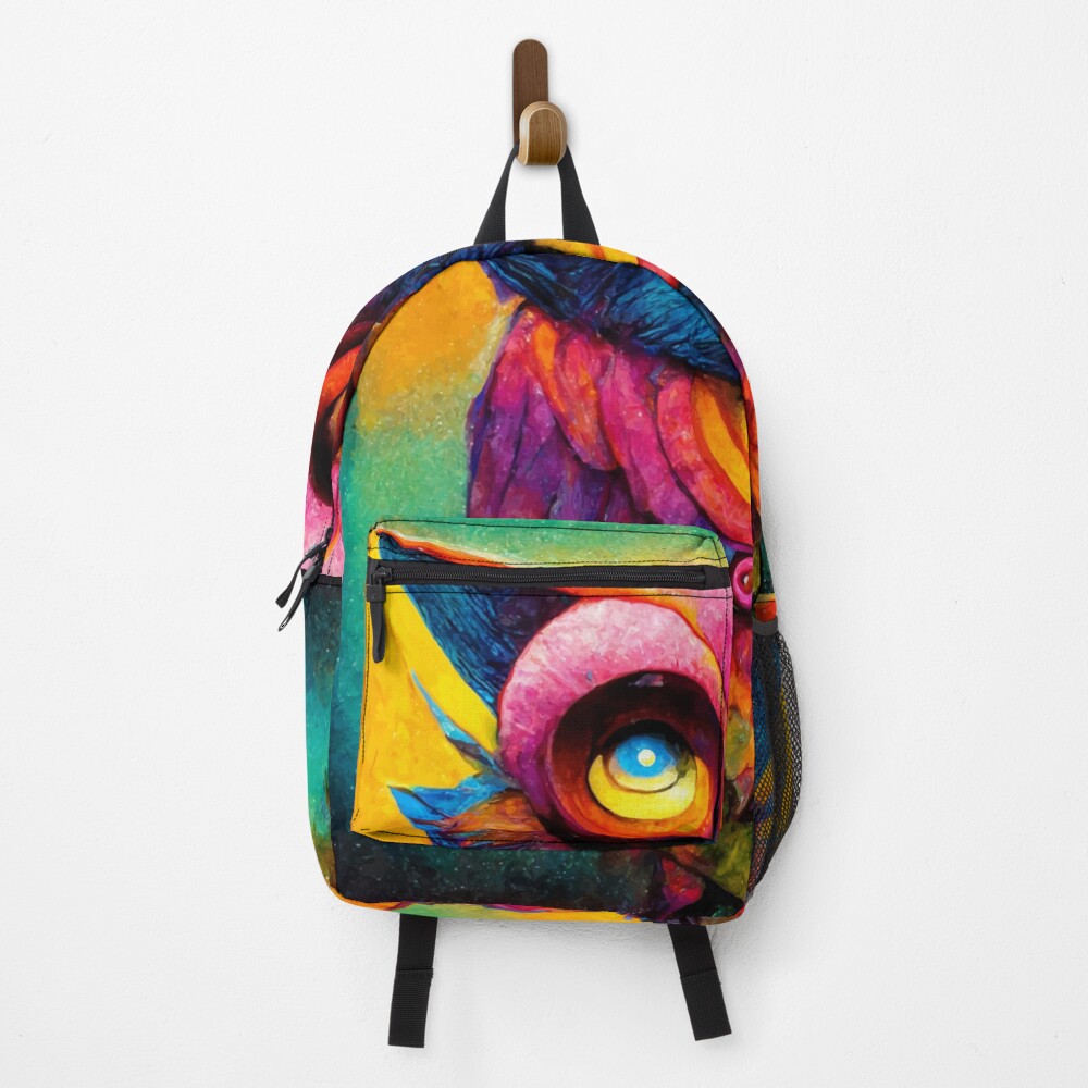 Item preview, Backpack designed and sold by PsychedelicWall.