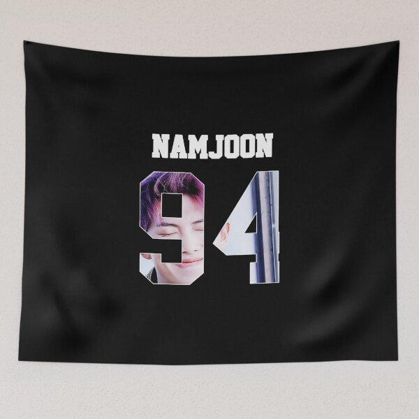 Item preview, Bts Bangtan Boys Kim Namjoon Rm Rapmonster Namjoon Nr 94 K-Pop Jersey Zipped Hoodie designed and sold by cantoyanikr.