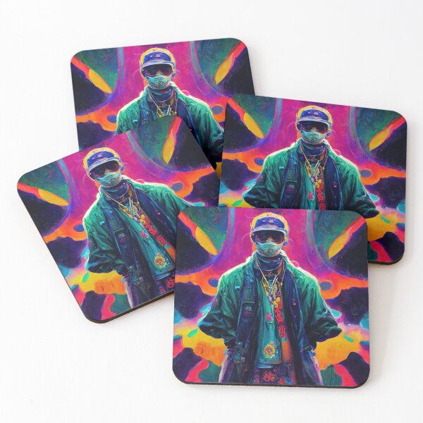 Item preview, Psychedelic 90's Rapper designed and sold by daviteshops.