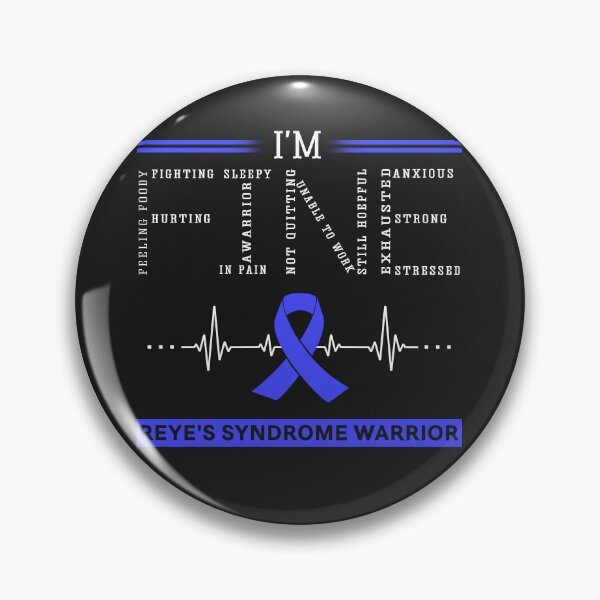 Item preview, I'm Fine Reye's Syndrome Warrior Support Reye's Syndrome Awareness Gifts designed and sold by rechardtee.