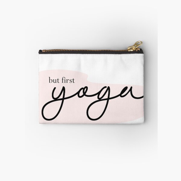 Item preview, Okay, But First Yoga Cursive designed and sold by shirabee.