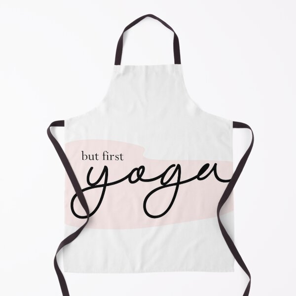 Item preview, Okay, But First Yoga Cursive designed and sold by shirabee.