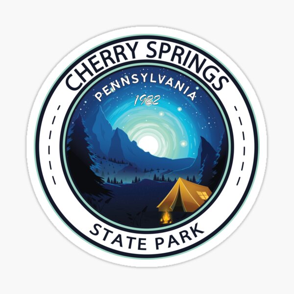 Item preview, Cherry Springs State Park Pennsylvania Badge designed and sold by KrisSidDesigns.