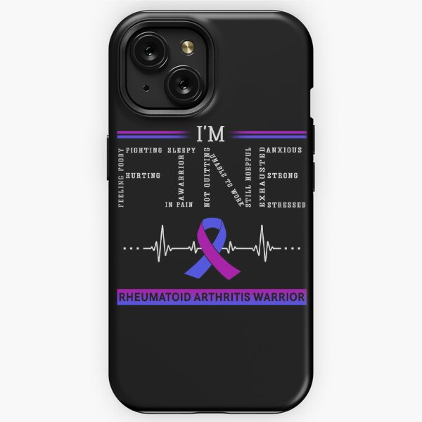 I Love Someone With Rheumatoid Arthritis Awareness Support Rheumatoid  Arthritis Warrior Gifts - Rheumatoid Arthritis Awareness - Phone Case