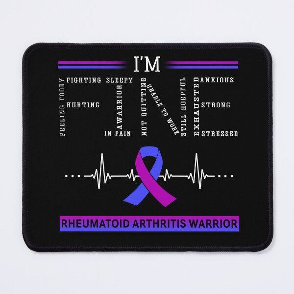 Item preview, I'm Fine Rheumatoid Arthritis Warrior Support Rheumatoid Arthritis Awareness Gifts designed and sold by rechardtee.