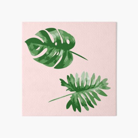 Monstera Art Board Print
