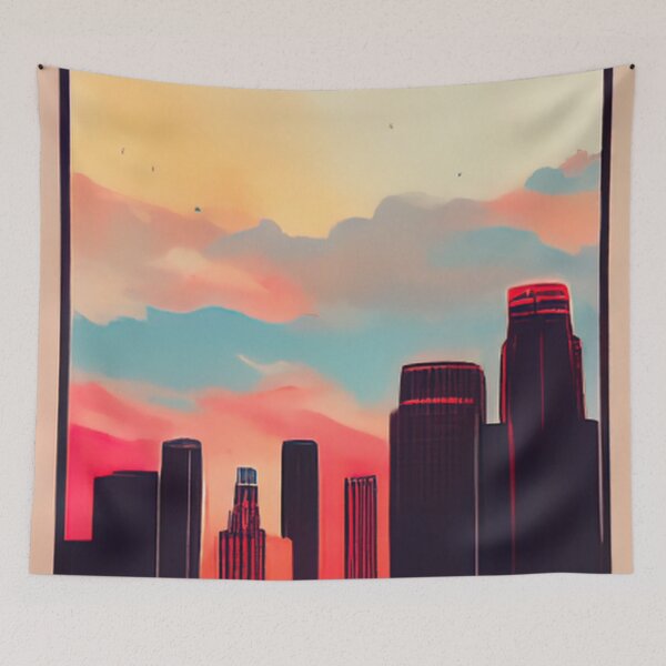 Item preview, Los Angeles | Comics Style designed and sold by ComicsFactory.