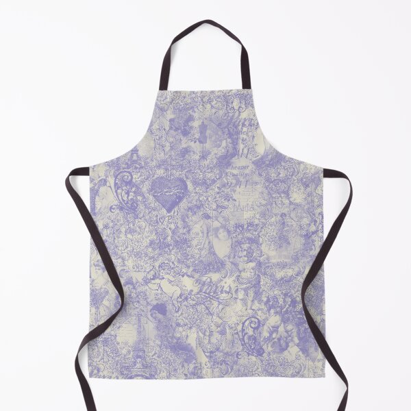 Item preview, Blue Romantic Angels Flowers French Vintage Eifel Tower Toile Design designed and sold by IZiets.