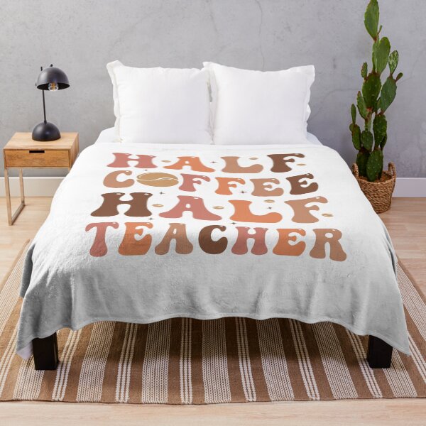 Item preview, Funny Half Coffee Half Teacher Back To School Inspirational designed and sold by Best Designer.