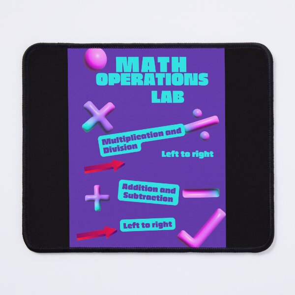 Item preview, Simple Math Operations Rules designed and sold by DesignzzOmniProduct.