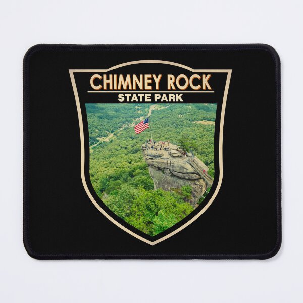 Item preview, Chimney Rock State Park North Carolina Badge designed and sold by KrisSidDesigns.